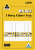 Account Book Wildon 3 Money Column 311W