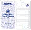 Restaurant Docket Book Impact 83 x 165mm Duplicate RD301