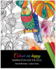 Adult Colouring Book Pad 32 framable sheets Impact CMH01 Colour Me Happy