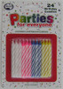 Candle Birthday without Holders Alpen Parties for Everyone 431123 Hangsell Card 24
