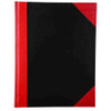 Note Book A5 Black and Red 100 Leaf Cumberland 43108 / FC6210