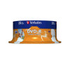 DVD Plus Recordable Verbatim 4.7GB 16X Speed 95033 Spindle 25