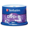 DVD Plus Recordable Verbatim 4.7GB 16X Speed 95037 Spindle 50