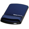 Mouse Pad and Wrist Rest Gel Lycra Sapphire Fellowes 9175401