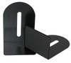 Book Ends Colby KW221 Heavy Gauge Black Pair