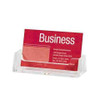 Business Card Holder Esselte 31713 BC93 Desk Top Perspex