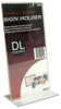 Deflecto DL Double Sided Sign Holder Portrait 45101