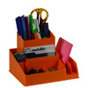 Desk Tidy Organiser Italplast I35 Fruit Mandarin Orange