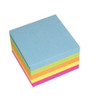 Memo Cube Refill 97mm x 97mm Italplast I130NR Neon Paper Scribbler Note Sheets