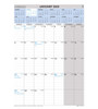 Calendar Series Debden 12 Month Wiro 300 x 432mm Y2024 CE0013