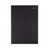 Diary Collins Belmont A4 2 Days to a Page PVC Black Y2024 247V99