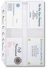 Diary Refill Dayplanner Personal Organiser PR2004 Credit/Business Cards 6 capacity pack 3