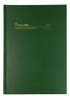 Diary Collins Financial 14M4 A4 Day to a Page 30 Minute Green F2023/24