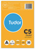 Envelope C5 Tudor Gold Kraft Cello Wrapped Peel N Seal 140172/116252 Pack 50