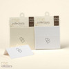 Place Card me collections E342 Pack 10 Silver Hearts