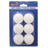 Table Tennis Balls Pack 6 Bounce 210091/242351