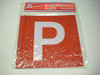 P Plates Red Victoria Pack 2 Electrostatic