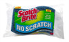 Scotch Brite Cleaning Sponges Foam Scrub Non Scratch Pack of 2