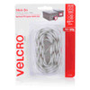 Velcro Hook and Loop Dots 22mm 40 Dots Blister Card White