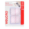 Velcro Stick On Tape Hook and Loop 25 x 50mm Pack 6 White