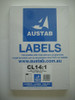 Label Austab Laser Copier CL14 97.4mm x 38mm Compatible DL14 Box 100 Sheets