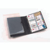 Business Card Holder Book Marbig 87031 4Dring Binder A4 Black 500 Card Capacity Black