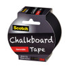 Chalkboard Tape Removable 3M Scotch 1905R CB BLK 48mm x 4.57m for hard smooth surfaces