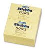 Stick On Notes Beautone 76 x 127mm Yellow 11050 Pack 12