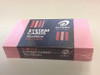 System Card 75 x 125mm Ruled Olympic 28912/141453 Pink Pack 100