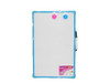 Whiteboard Homeware 43cm x 28cm with Marker Pen and 2 Magnetic Buttons 7409