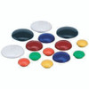 Whiteboard Magnetic Button Quartet 20mm Yellow Pack 10