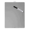 Whiteboard Tile Magnetic Quartet 216x280mm Silver