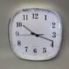 Clock Wall Quartz 34cm White