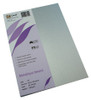 Cardboard A4 285gsm Quill Metallique Silver Shadow Pack 25