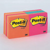 Post It Note 3M 2051MC/2051FLT Assorted Bright Mini Cubes 48mm x 48mm 400 Sheet