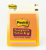 Post It Note 3M 3321 SSAN Super Sticky 73mm x 73mm Marrakesh Pack 3