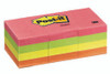 Post It Note 3M 653 AN 34.9mm x 47.6mm Assorted Capetown Pack 12