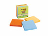 Post It Note 3M 654 5SSNRP Super Sticky 76 x 76mm Pack 5 Recycled Pastels Bali