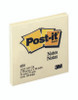 Post It Note 3M 654 73mm x 73mm Yellow Pack 12
