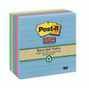 Post It Note 3M 675 6SST Super Sticky Assorted Tropical Bora 98 x 98mm