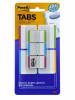 Post It Tab 3M 686 VAD1 Durable Index Tabs White / Coloured Stripe 50 x 38mm Value Pack