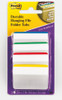 Post It Tab 3M 686A1 Durable Filing Tabs Angled 24 Tabs Per Pack RBGY