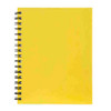 Spirax 511 Notebook 225 x 175mm Hardcover 100 Leaf Yellow Pack 5