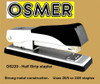 Stapler Osmer Half Strip Heavy Duty Strong Metal 26/6 or 24/6 OS220/OS353