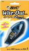 Correction Tape Bic WiteOut EZ Correct grip Soft rubber Each 4.2mm x 10.2M Hangsell blistercard of 1