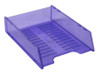 Document Tray Italplast Multi Fit I60 Tinted Purple