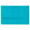 Document Wallet FC Marbig Slimpick Blue Pack 10