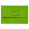 Document Wallet Marbig FC Slimpick Brights Green 4004304 Pack 10
