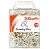 Drawing Pins Esselte Pack 100 White 45107