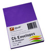 Envelope C6 Quill XL Multi Office Lilac Purple Pack 25